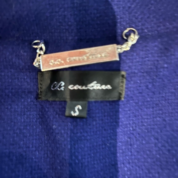 Ladies blue CC Couture jacket - Picture 3 of 3